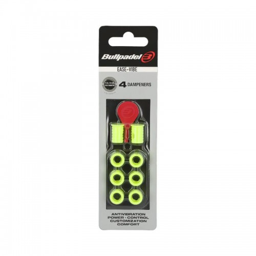 Bullpadel Ease Vibe Yellow Sulfur Fluor Antivibrator Bullpadel Ease Vibe Yellow Sulfur Fluor Antivibrator
