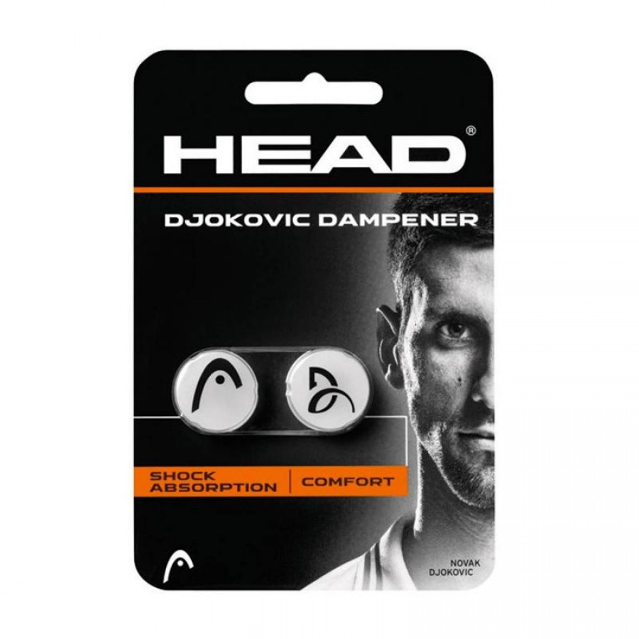 Head Djokovic Amortisseur Blanc Antivibrateur