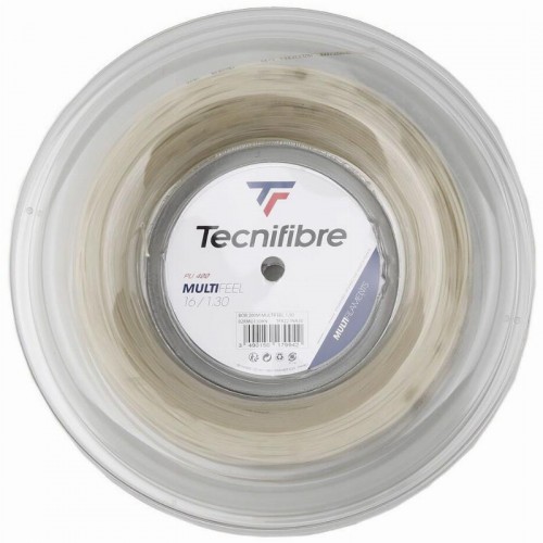 200m Tecnifibre Multifeel 1.30mm Natural String Reel 200m Tecnifibre Multifeel 1.30mm Natural String Reel