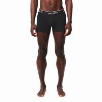 Boxers Lacoste Negro 3 Unidades