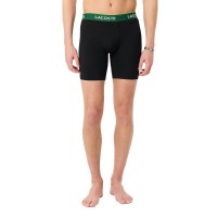 Lacoste Black Green Boxers 3 unità