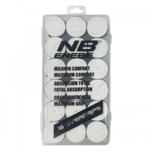 Caja Enebe Liso Blanco 18 Overgrips