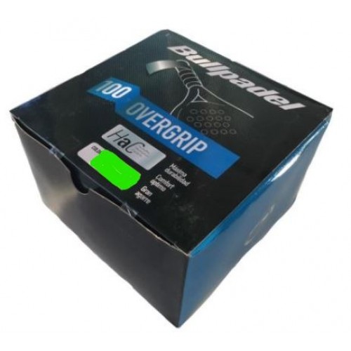 Caja Overgrips Bullpadel Amarillo Azufre 100 Unidades