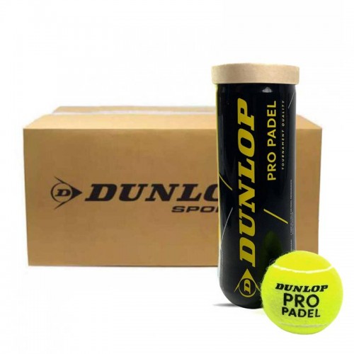 Cajon 72 Pelotas - 24 Boats of 3 pcs - Dunlop Pro Padel Cajon 72 Pelotas - 24 Boats of 3 pcs - Dunlop Pro Padel