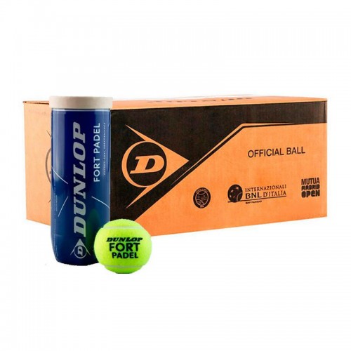 Cajon 72 Pelotas - 24 Jars of 3 units - Dunlop Fort Padel Cajon 72 Pelotas - 24 Jars of 3 units - Dunlop Fort Padel