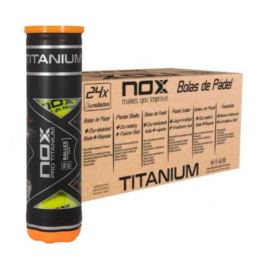 Boite 96 Boules - 24 Bidons de 4 pieces - Nox Pro Titanium