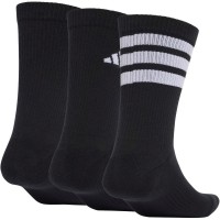 Calcetines Adidas Logo Negro 3 Pares