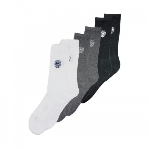 Socks Bidi Badu Don Carlito XXL Crew Move Grey Black White 6 Pairs Socks Bidi Badu Don Carlito XXL Crew Move Grey Black White 6 Pairs
