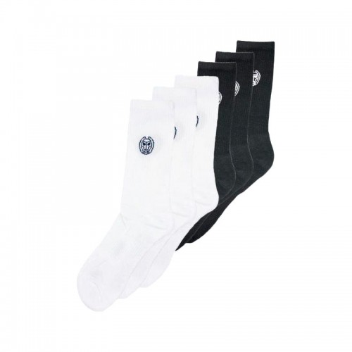 Socks Bidi Badu Don Carlito XXL Crew Move Black White 6 Pairs Socks Bidi Badu Don Carlito XXL Crew Move Black White 6 Pairs