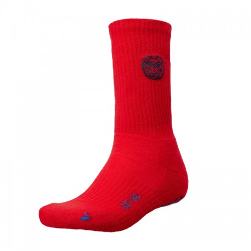 Bidi Badu Matayo Chaussettes rouges 3 paires Bidi Badu Matayo Chaussettes rouges 3 paires
