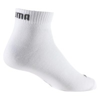 Puma Quarter Blanc Chaussettes 3 paires