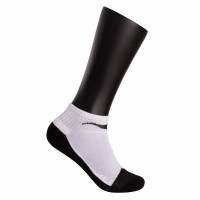 Chaussettes Softee Race mi-mollet, blanches noires 3 paires