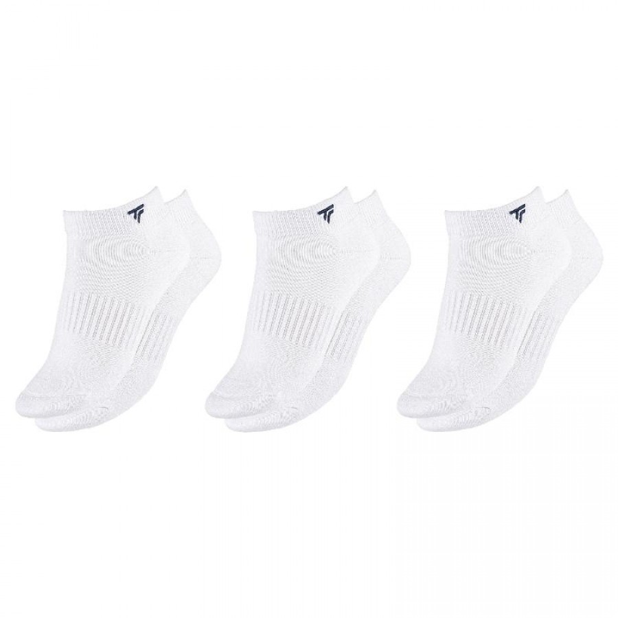 Calcetines Tecnifibre Baixo Blanco 3 Pares