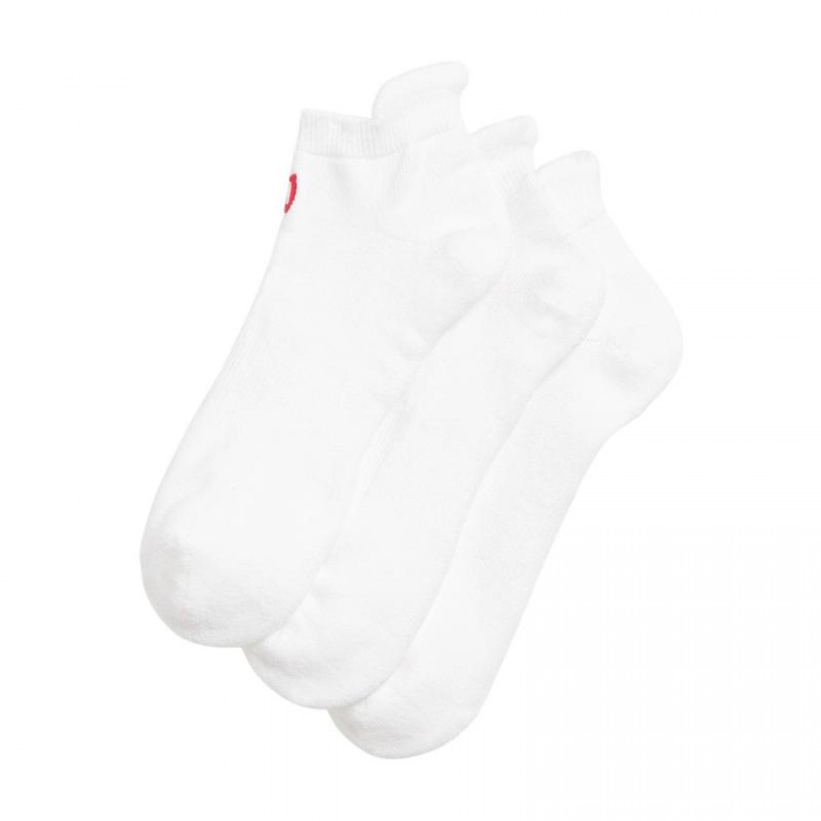 Calcetines Wilson Billet Chuvette Blanc 3 Pares