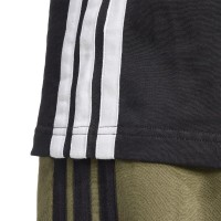 Camiseta Adidas Essentials Negro Blanco