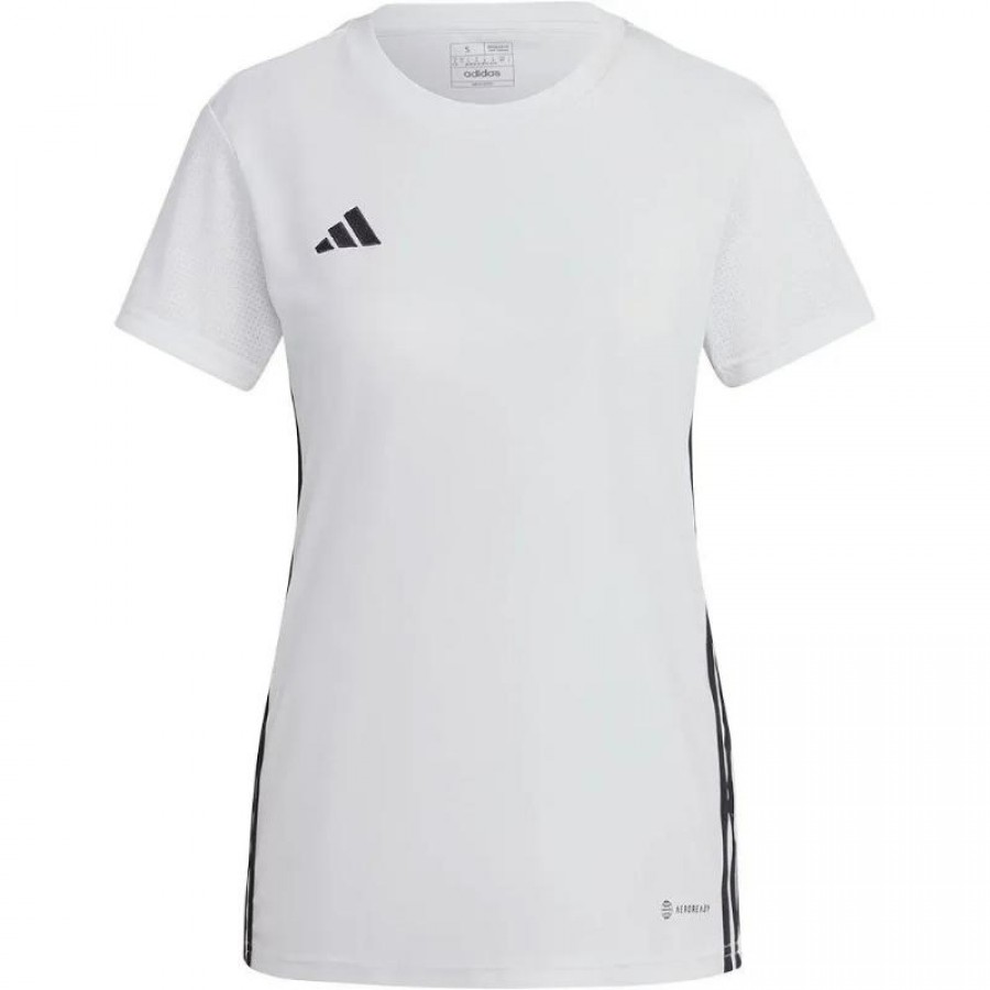 Camiseta Adidas Tabela 23 Blanco Negro Mujer