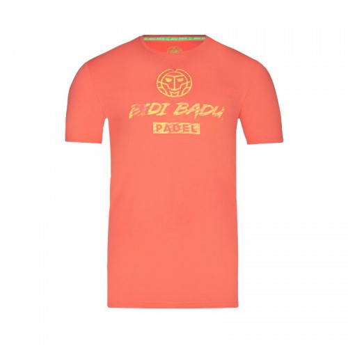 Cotton T-shirt Bidi Badu Mapalo Coral Light Yellow Cotton T-shirt Bidi Badu Mapalo Coral Light Yellow