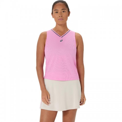 T-shirt rose bubblegum Asics Padel Court