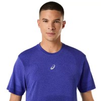 Camiseta Asics Road Sem Costuras SS Top Purpura
