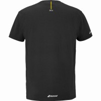 Camiseta Babolat Exercise Message Negro