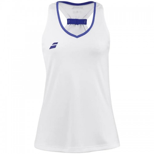 Camiseta Babolat Play Blanco Junior