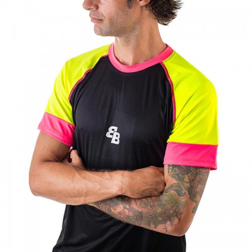 BB Owens T-Shirt Black Pink Yellow Fluor BB Owens T-Shirt Black Pink Yellow Fluor