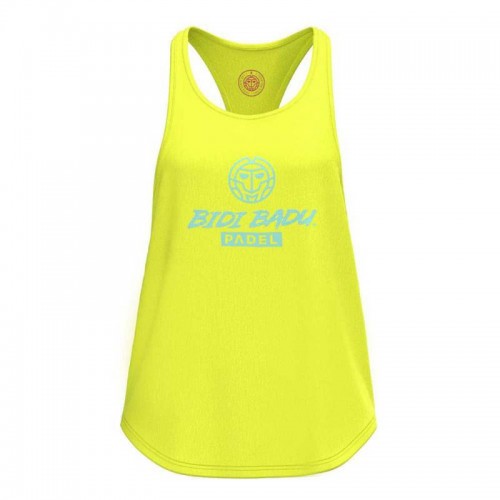 Camiseta Bidi Badu Beach Spirit Chill Amarillo Neon Aqua Mujer
