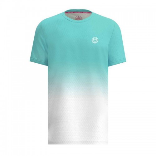 Bidi Badu Crew Gradiant Aqua Blanc T-shirt