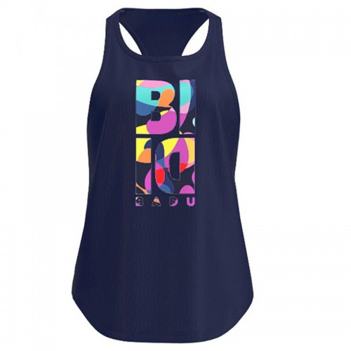 Camiseta Bidi Badu Twiggy Chill Azul Oscuro Mix Mujer Camiseta Bidi Badu Twiggy Chill Azul Oscuro Mix Mujer