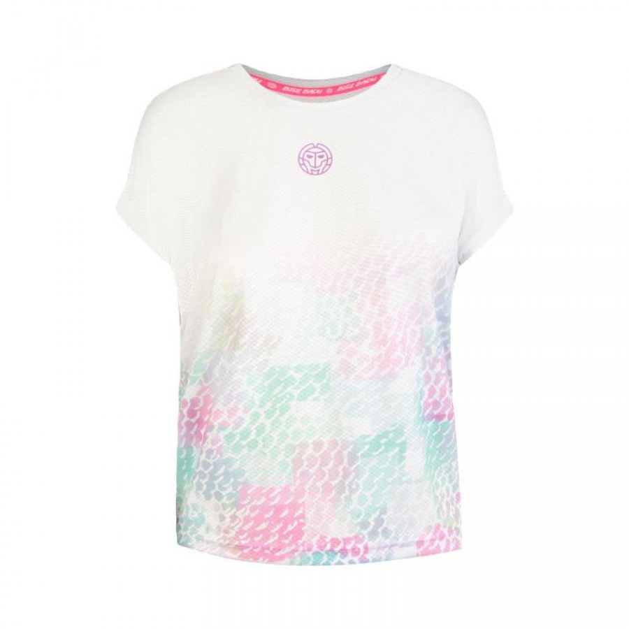 T-shirt Bidi Badu Yaa Blanc Rose Junior