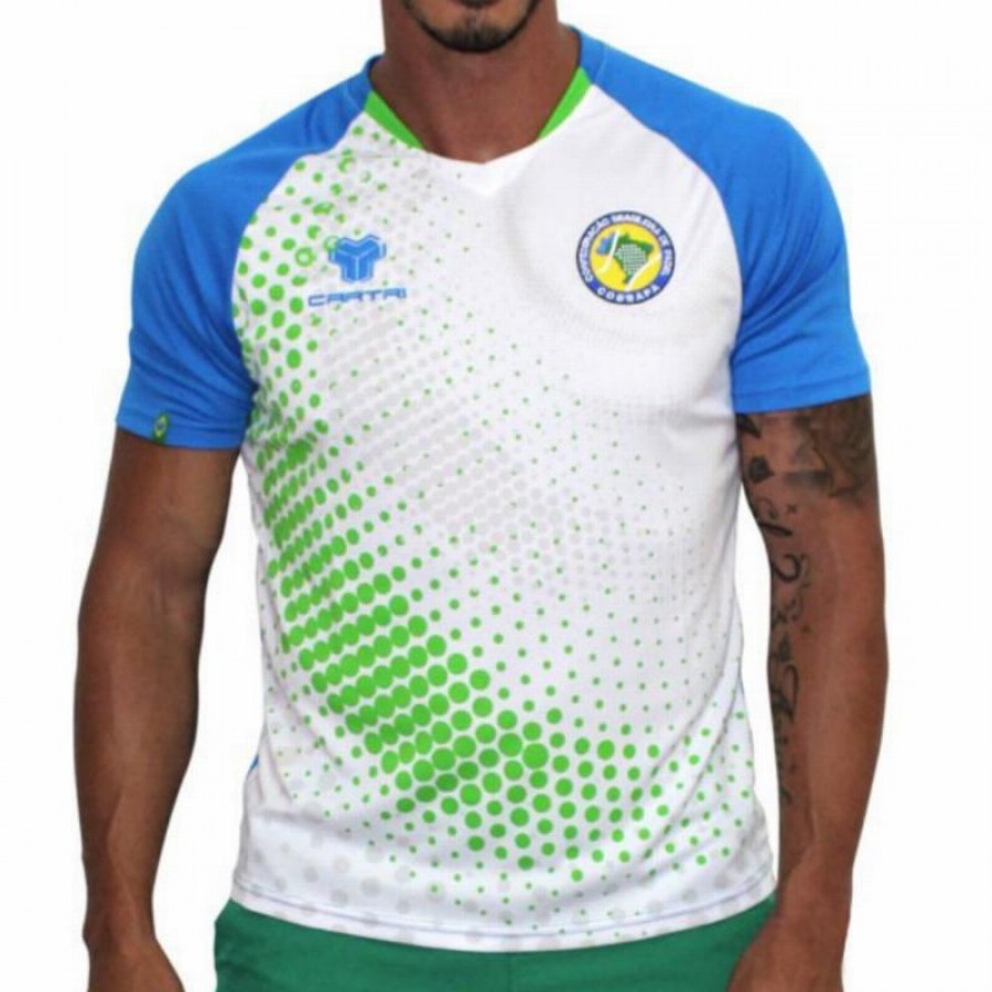 Camiseta Cartri Brasil Eitor Blanco Azul - Barata Oferta Outlet