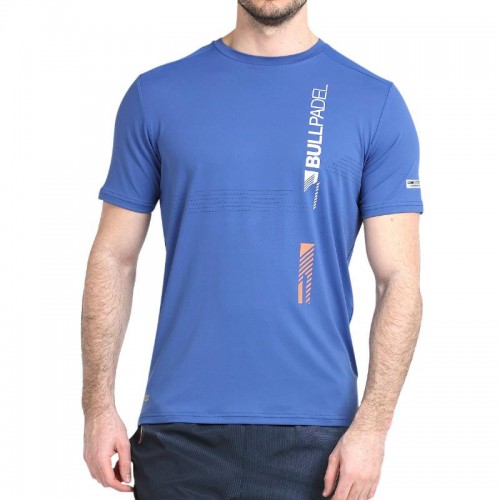 Camiseta Bullpadel Adive Azul Intenso Camiseta Bullpadel Adive Azul Intenso