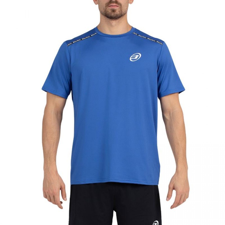 Camiseta Bullpadel Adventure 26I  Azul Intenso