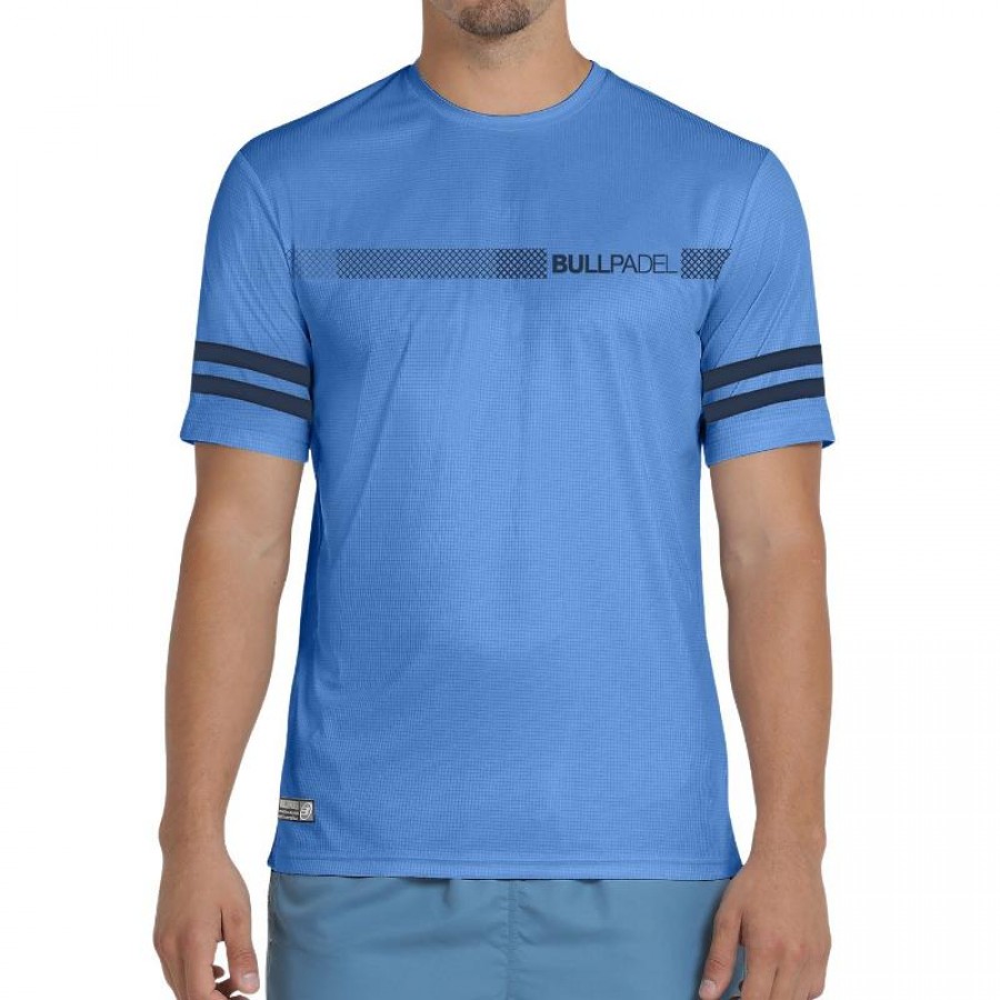 Camiseta Bullpadel Berro Azul Atomico