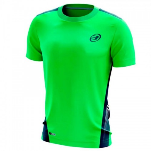 Camiseta Bullpadel Bromo Verde Fluor