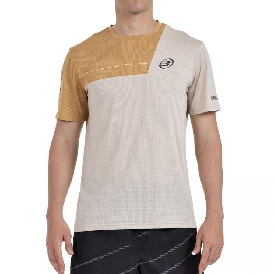 Bullpadel Cacin Beige Vigore T-shirt