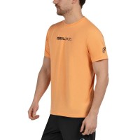 Camiseta Bullpadel Coledil Mandarina Fluor Vigore