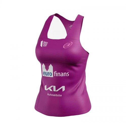 Bullpadel Delfi Brea WPT Paicol Hortensia T-Shirt 2021 Bullpadel Delfi Brea WPT Paicol Hortensia T-Shirt 2021