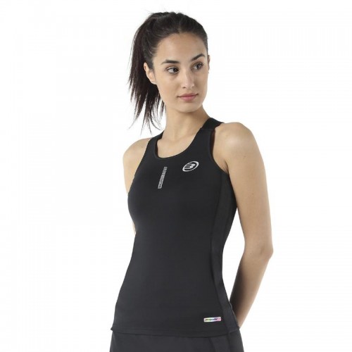 T-shirt noir Black Bullpadel Elgante