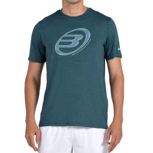Camiseta Bullpadel Lande Verde Oscuro Vigore