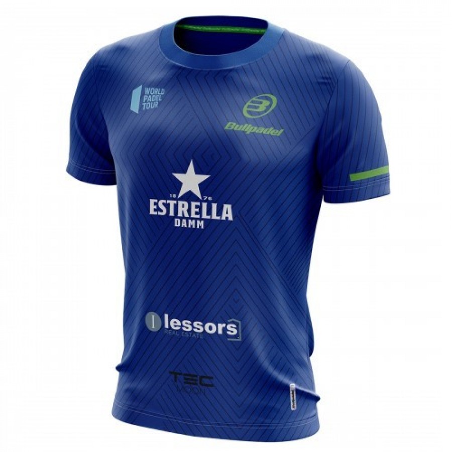 Bullpadel Maxi Sanchez WPT Tanos Blue Royal Junior T-shirt 2019