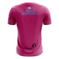 T-Shirt Bullpadel maxi Sanchez WPT Tanos fraise Junior 2019