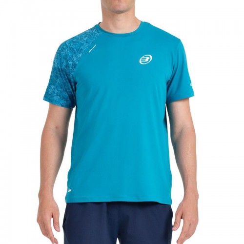 Camiseta Bullpadel Mazaron Verde Azulado