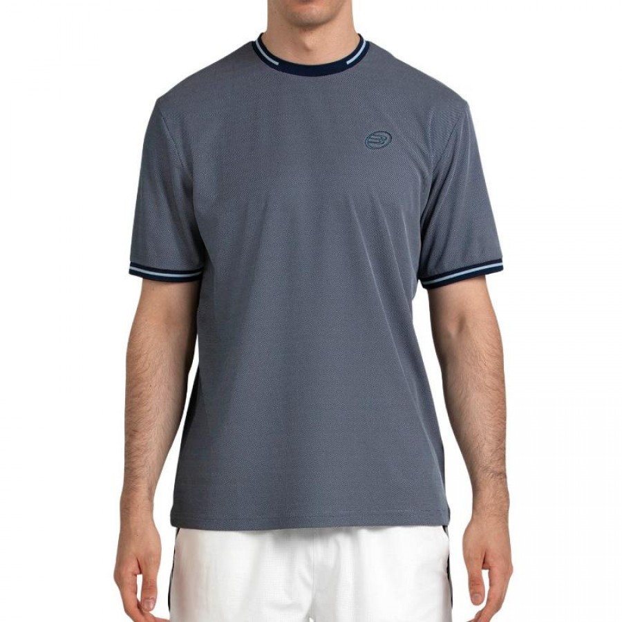 Bullpadel Torreme Navy Blue Bicolor T-shirt
