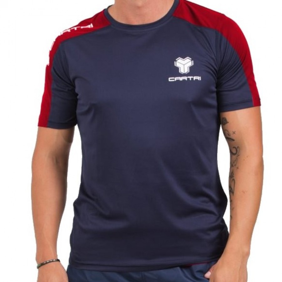 Cartri Furio Marino Red T-shirt - Barata Oferta Outlet