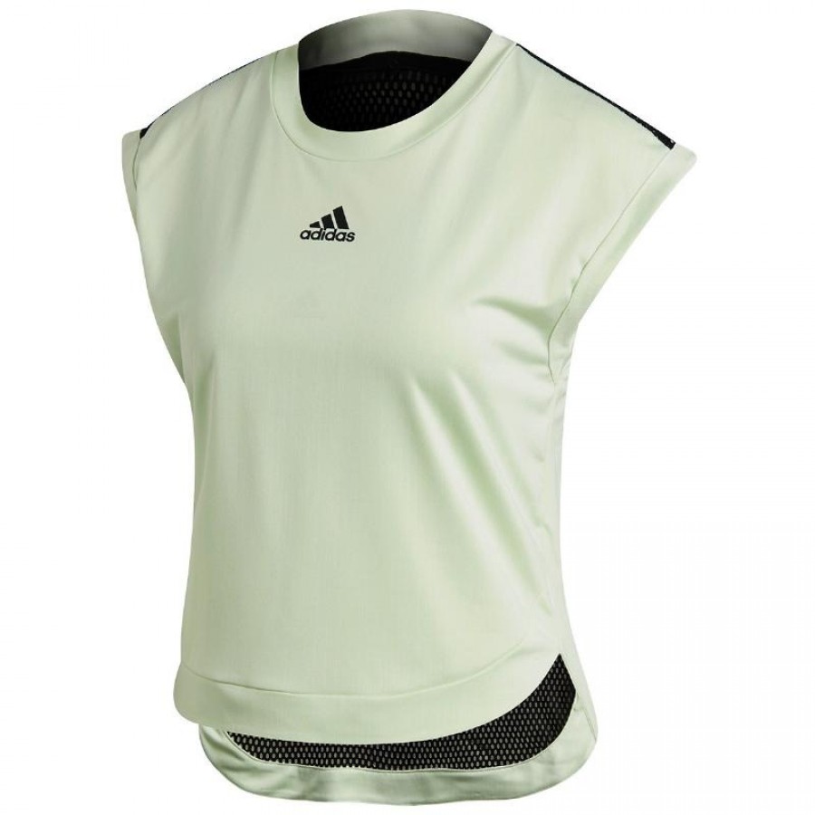 T-Shirt avec Top Adidas New York Green Black