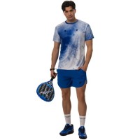 Camiseta Drop Shot Jon Sanz Aker Imprimer Azul