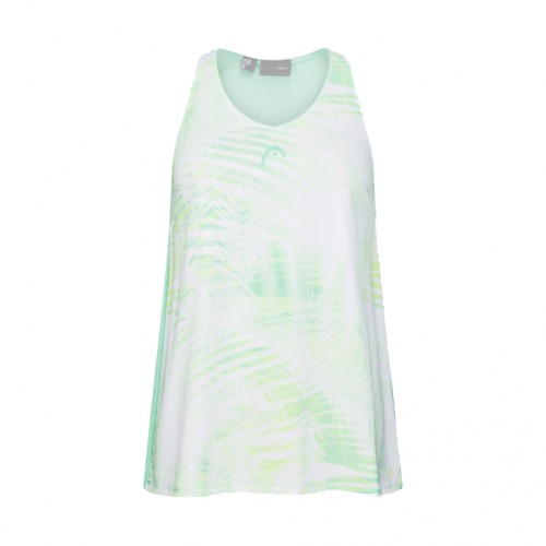 Camiseta Head Agility Verde Pastel Print Junior Camiseta Head Agility Verde Pastel Print Junior