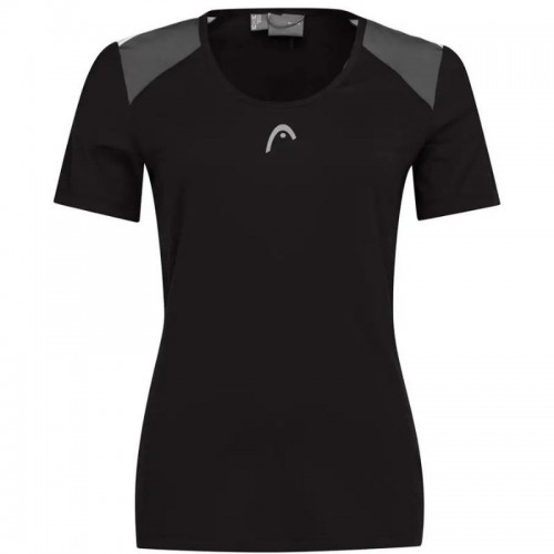 Head Club 22 Tech Noir T-Shirt Femme