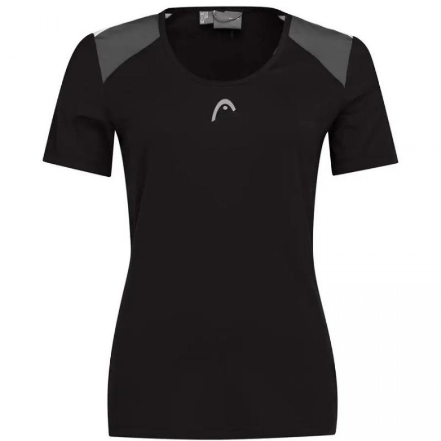 Head Club 22 Tech Noir T-Shirt Femme